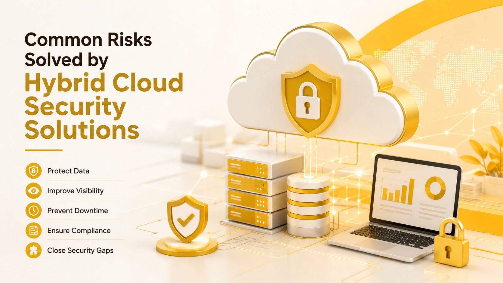 hybrid cloud security solutions protecting business data with secure servers