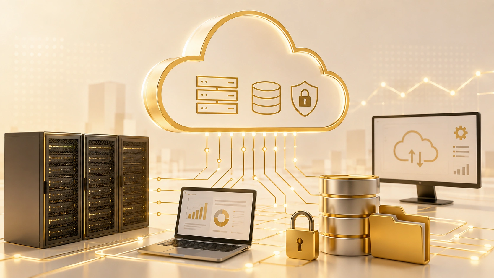 Cloud infrastructure solutions supporting secure and scalable business IT